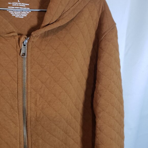 Duluth Trading Co. Hooded zip up sweater size L - Picture 5 of 11